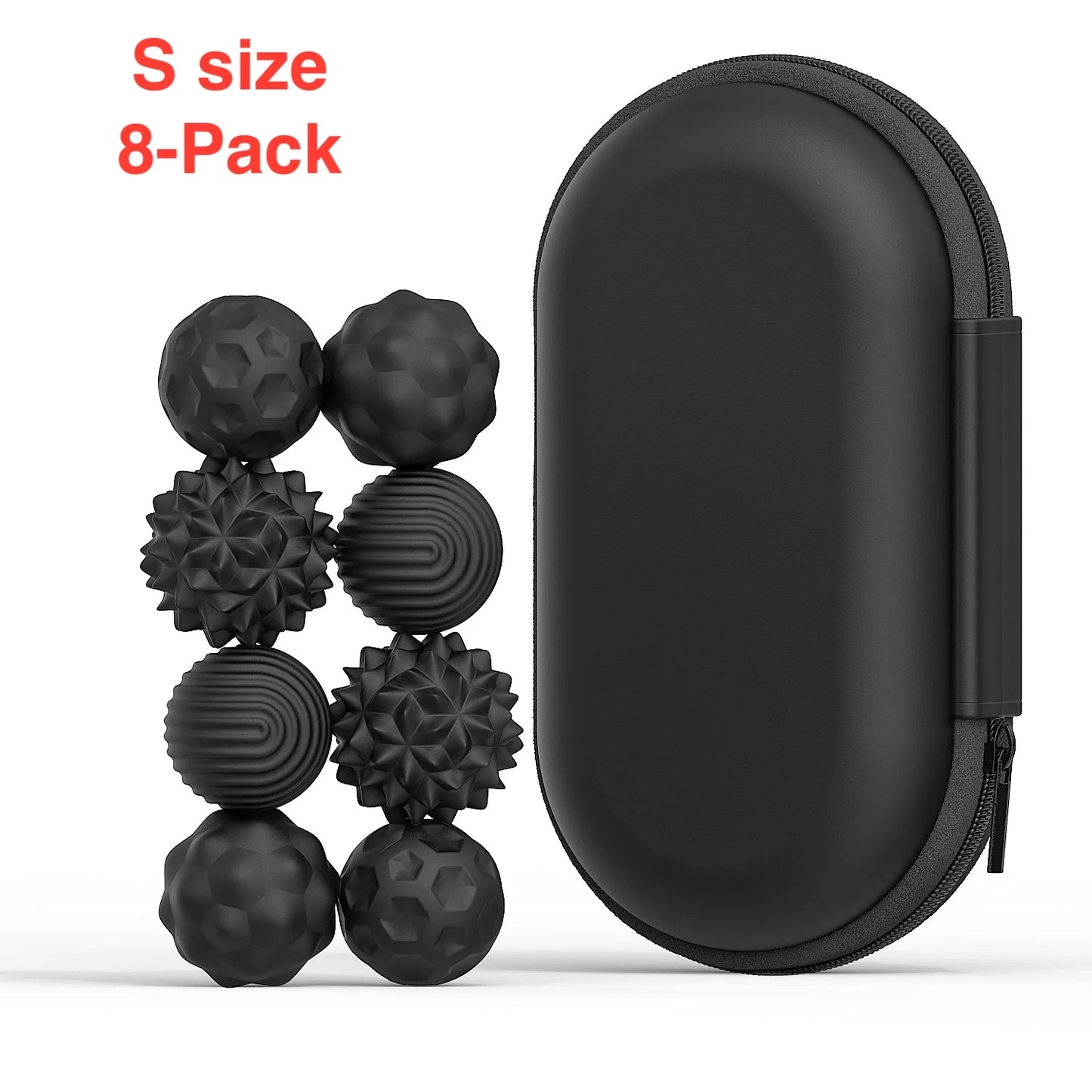 Silicone Magnetic Sensory Balls Fidget Toy Worry Balls Autism Calming Fidgeting Toy Kid Adults Anxiety Relief Stress Sensory Toy