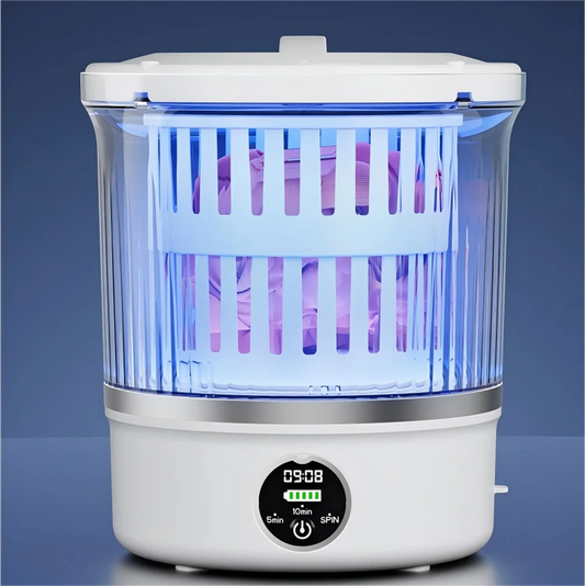 HOMEFISH Dehydrated Underwear Washing Machine Fully Automatic Dormitory Mini Mini Sock and Underwear Washing Machine
