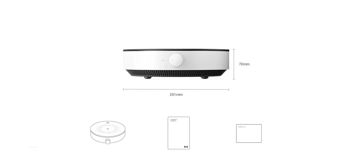 MIJIA Induction Cooktop N1,6 Gear Fire Adjustment,8 Safety Protection,Electric Induction Cookers,2100W Power,220V Voltage