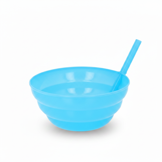 Bowl con sorbete azul