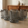 Set x6 vasos whisky Diamonds Grey por mayor - Bazar Mayorista