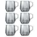 Set de tazas de cafe diamond grey por mayor - Bazar Mayorista