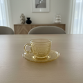 Set x 6 tazas café Dot gold por mayor - Bazar Mayorista