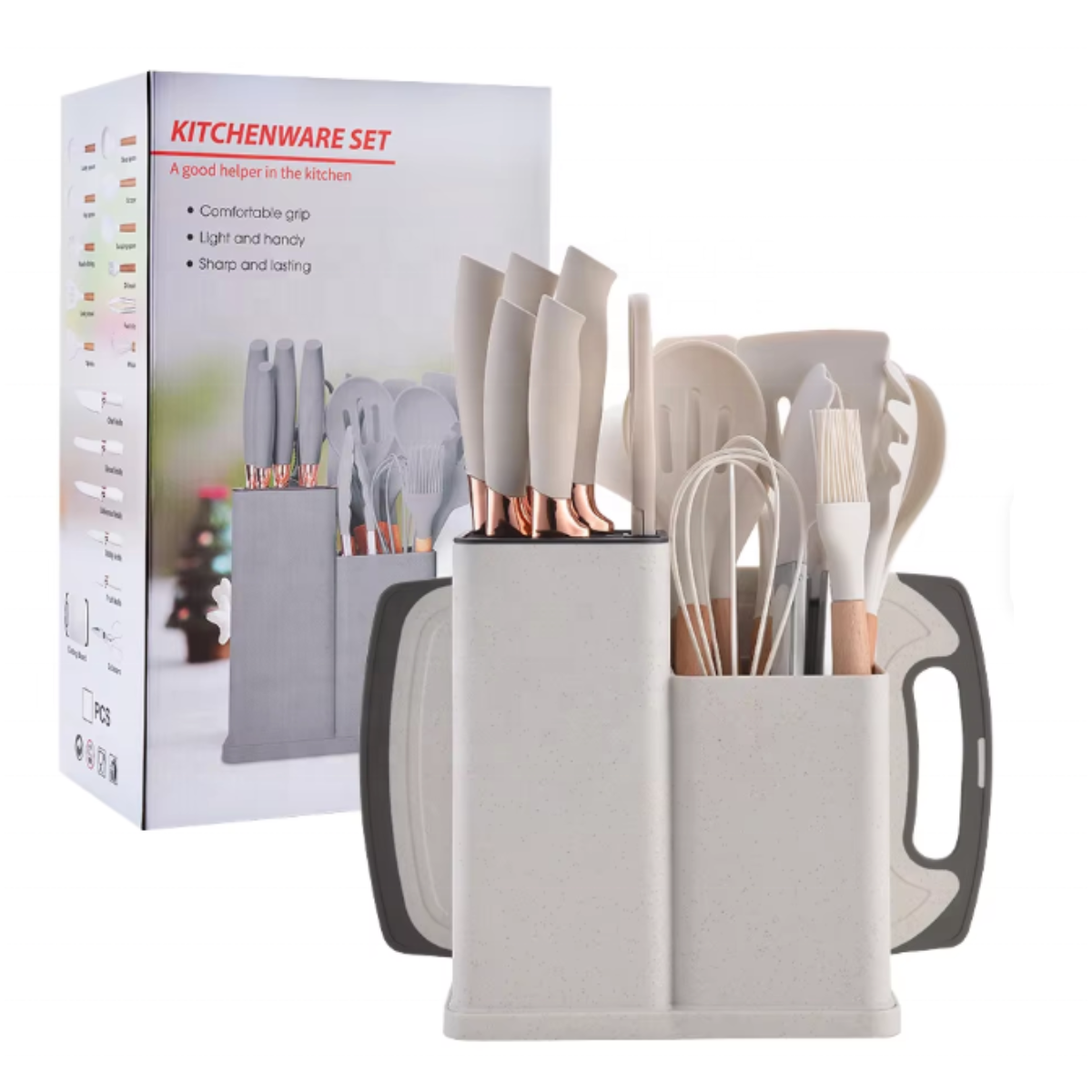 Set Cocina x 19 piezas por mayor - Bazar Mayorista