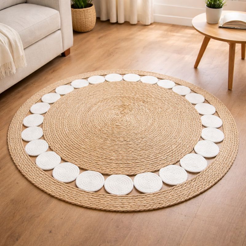 Alfombra Sol Combinado con borde por mayor - Bazar Mayorista