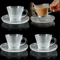 Set tazas cafe point tornasolado por mayor - Bazar Mayorista