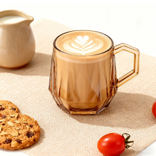 Set tazas de cafe diamond gold por mayor - Bazar Mayorista