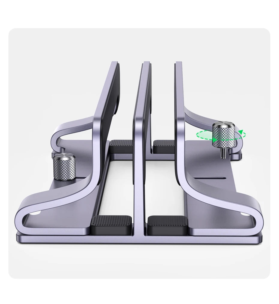 UGREEN Vertical Laptop Stand Holder Foldable Aluminum Notebook Stand Laptop Tablet Stand Support For Macbook Air Pro PC 17 inch