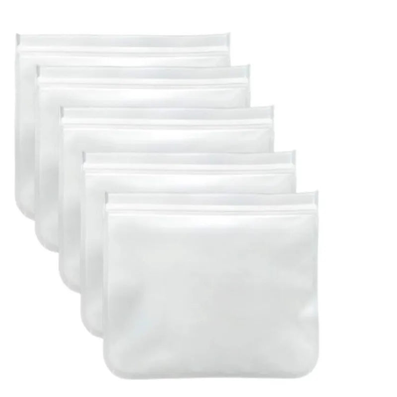 Silicone Food Storage Containers Leakproof Containers Reusable Stand Up Zip Shut Bag Cup Fresh Bag Food Storage Bag Fresh Wrap