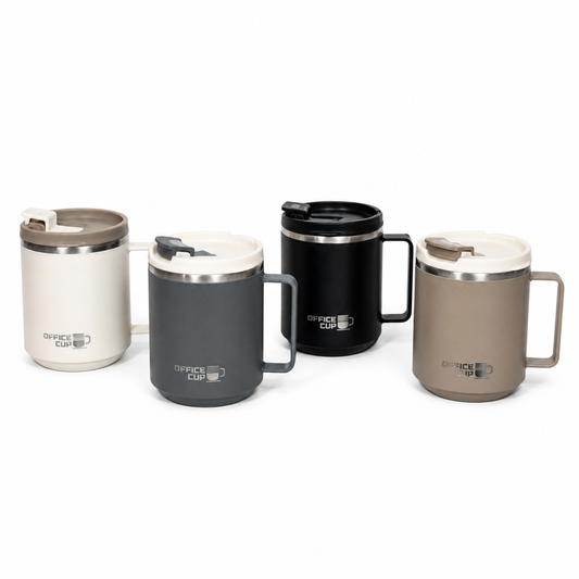 Vaso Térmico Office Cup 480 ml sobre fondo blanco