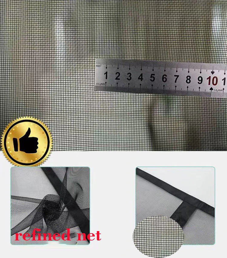 Mosquito proof curtain, high-end magnetic screen door, encrypted household bedroom partition, customized screen window in summer