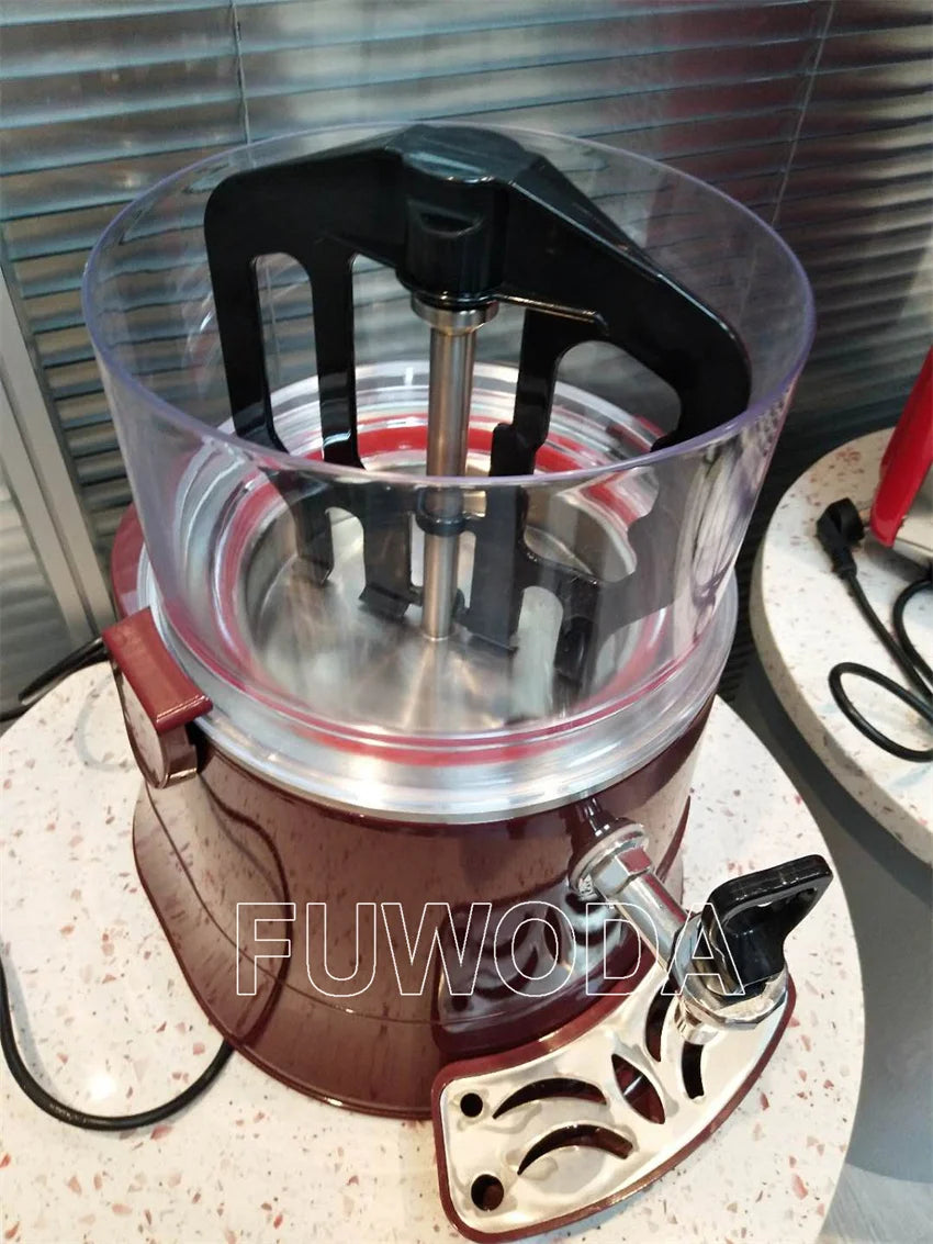 110V 220V 10L Hot Chocolate Warmer Machine Electric Hot Drink Milk Juice Mixer Blender Coffee Milk Wine Tea Dispenser Machine