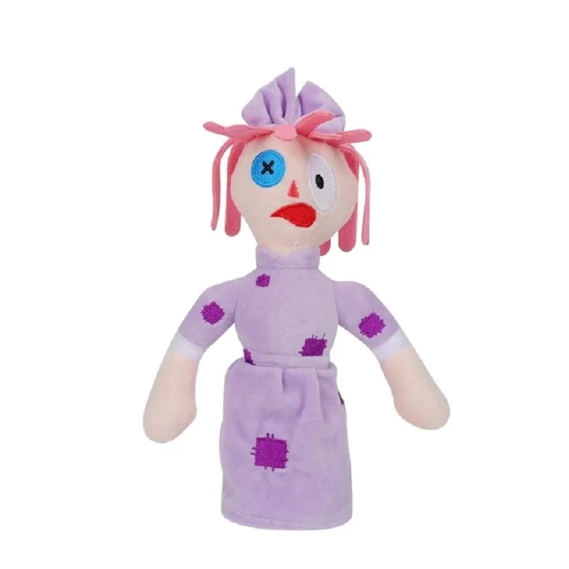 *New The Amazing Digital Circus Plush Clown Ragatha pomni Cartoon Jax Doll Joker Plush Soft Stuffed Sofa Decorate Christmas Gift