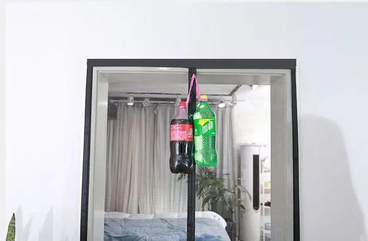 Mosquito proof curtain, high-end magnetic screen door, encrypted household bedroom partition, customized screen window in summer