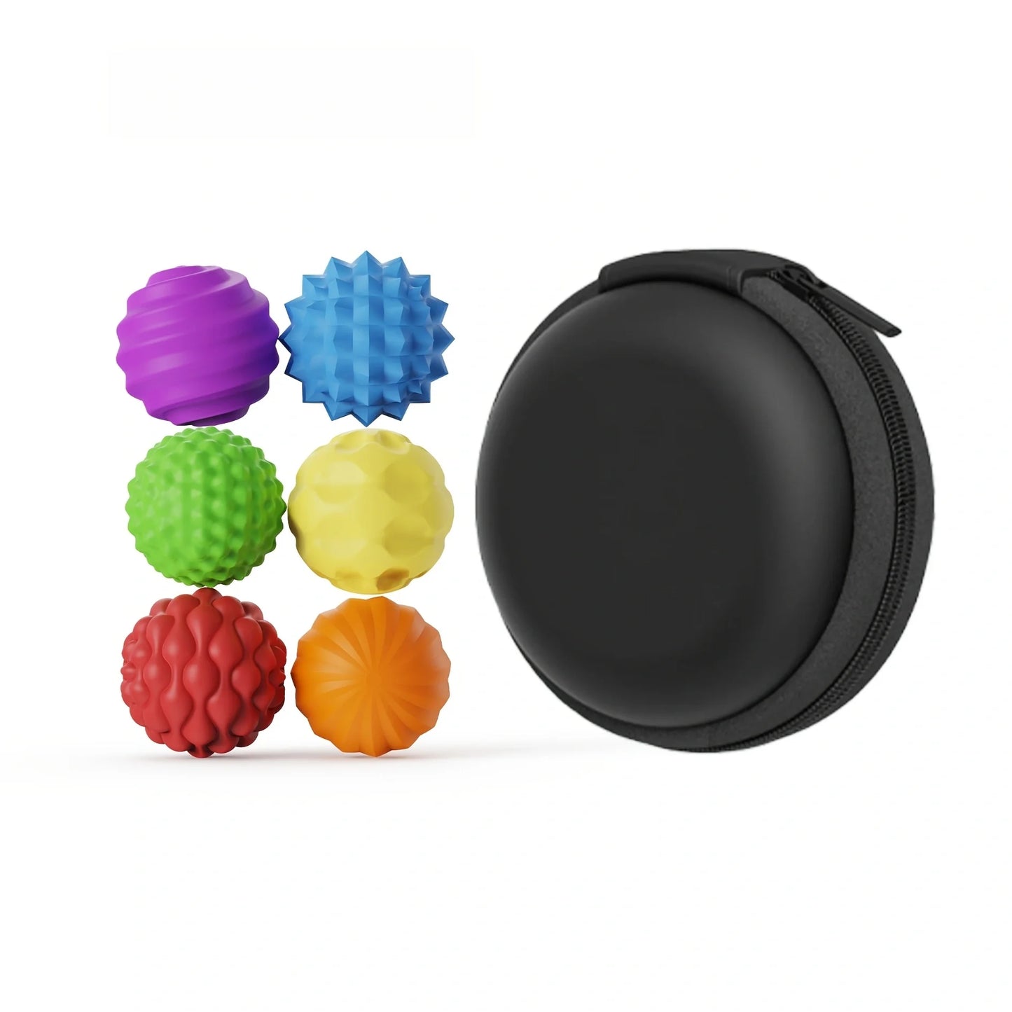 6/12 Pcs Magnetic Balls EDC Relief Toys Fidgeting Antistress Anxiety Sensory Toy Magnet Balls For Adult Kids Autism ADHD