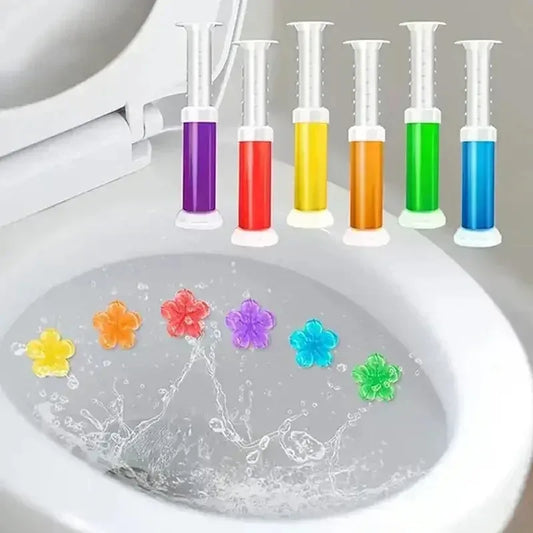 Toilet Cleaner Gel Stick, Solid Aromatherapy Air Freshener, Long Lasting Fragrance Deodorizer for Bathroom Odor Elimination