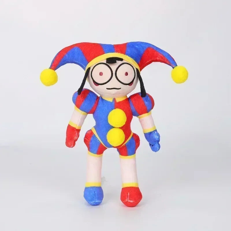 New Styles The Amazing Digital Circus Pomni Jax Plush Toy Anime Cute Theater Rabbit Doll Cartoon Clown Christmas Kids Gifts