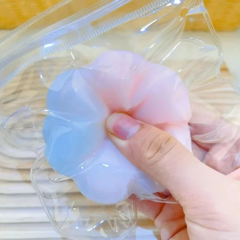 Halloween Dark Starry Sky Series Cat Claw Squishy Fidget Toy Cute Cat Paw Silicone Slow Rebound Pinch Decompression Toy