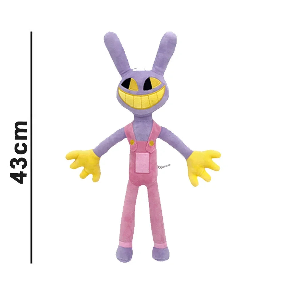 ///New Styles The Amazing Digital Circus Pomni Jax Plush Toy Anime Cute Theater Rabbit Doll Cartoon Clown Christmas Kids Gifts