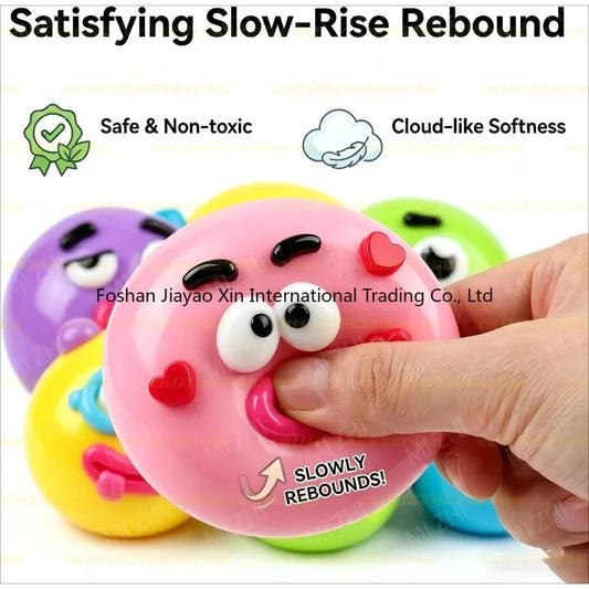 2026 NEW Smushers Squishy, Curiosities Dog Face Swap Squishy Toy, Soft Moldable Cute Slow Rise Squeeze Toy, Relaxing Sensory