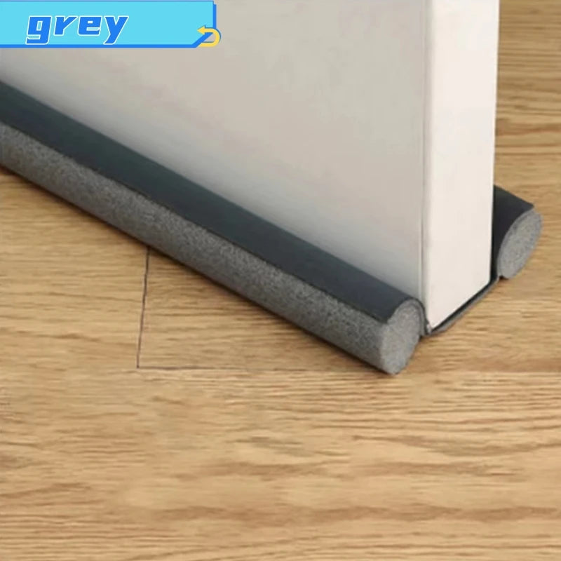 2-Pack Flexible Under Door Draft Stopper Bottom Seal Strip Weather Strip Anti-Cold Gap Blocker Thicker Sealing Strip 93 men di