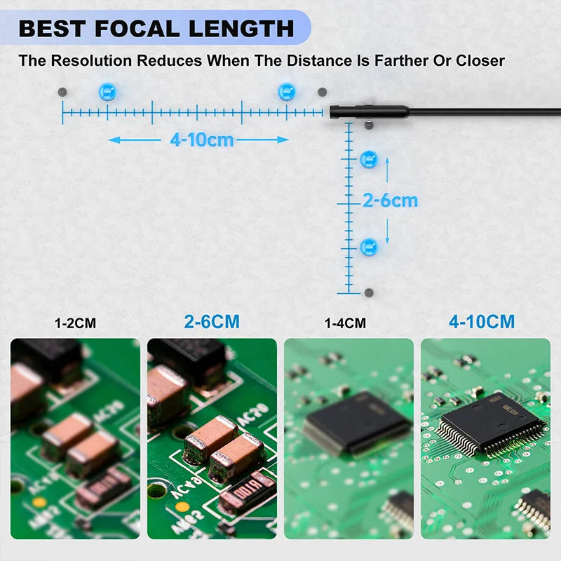Triple Lens WIFI Endoscope HD1080P Single Dual Lens Wireless Pipe Inspection Borescope Camera Car Check Waterproof LEDs 2600mAh