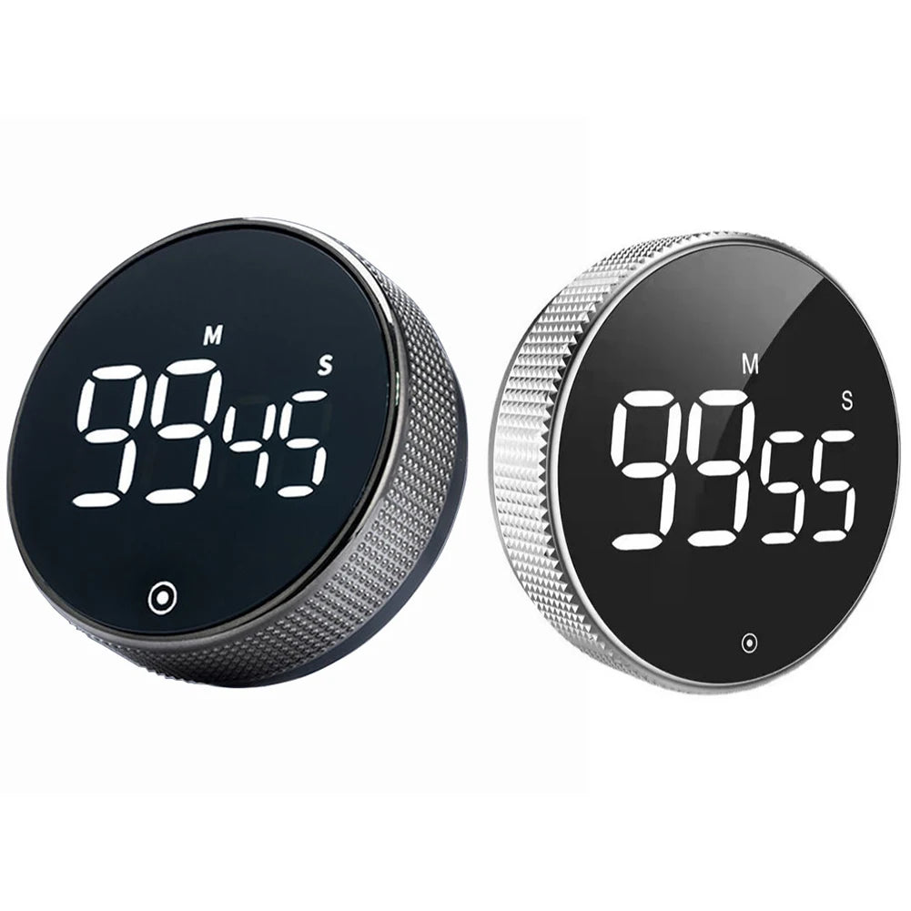 Digital Magnetic Kitchen Timer Shower Study Stopwatch Countdown Countup Timer Time Stopwatch Alarm for Classroom Cooking Fitness