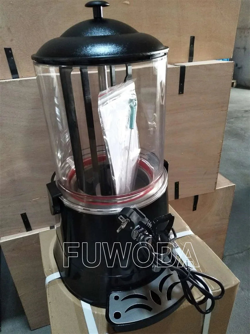 110V 220V 10L Hot Chocolate Warmer Machine Electric Hot Drink Milk Juice Mixer Blender Coffee Milk Wine Tea Dispenser Machine