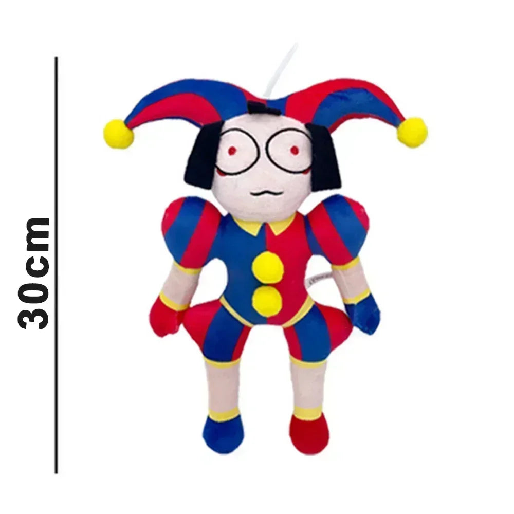 ///New Styles The Amazing Digital Circus Pomni Jax Plush Toy Anime Cute Theater Rabbit Doll Cartoon Clown Christmas Kids Gifts