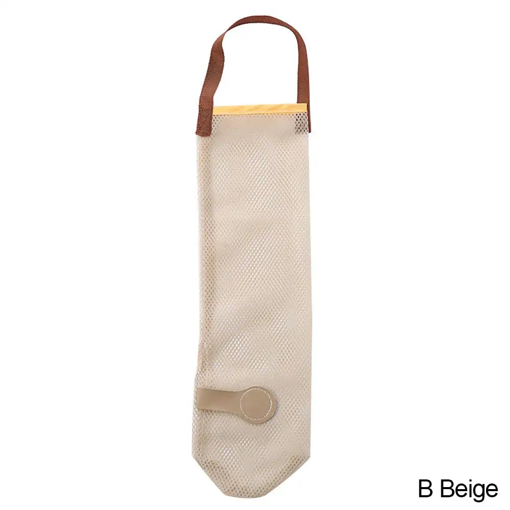 Reusable Kitchen Hanging Mesh Bag Home Fruit And Vegetable Storage Net Bag For Ginger Garlic Potatoes Onions Hollow Mesh Bag
