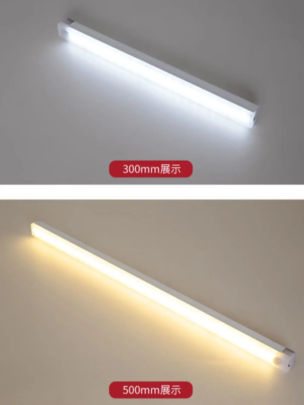 PIR Motion Sensor Portable Rechargeable Led Lamp Portable Indoor Lighting USB Lamps Lights Battery Light
