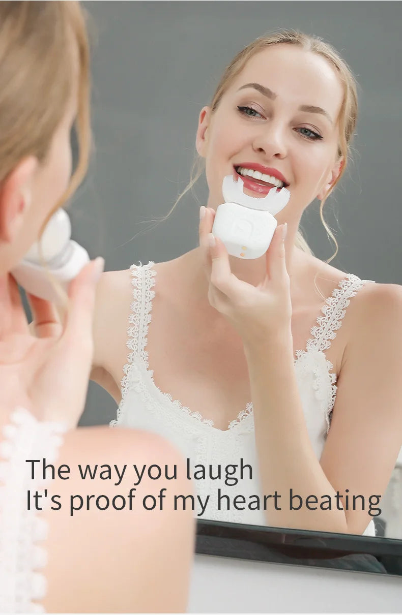 Dental Care U shape electric toothbrush manufacturer 360 degree U-shaped automatic electric toothbrush