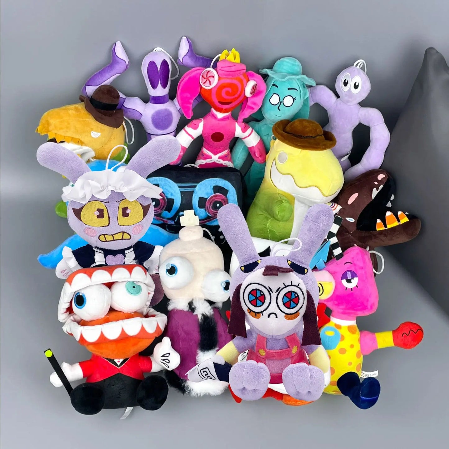 Hot Game Maid Jax Plush Toy THE AMAZING DIGITAL CIRCUS Anime Plushies Cuddly Stuffed Doll Kids Birthday Christmas Gifts