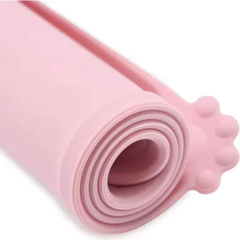 Silicone Pet Food Mat Waterproof Non-Slip Cat Dog Feeding Bowl Pad Easy Clean Pet Accessories