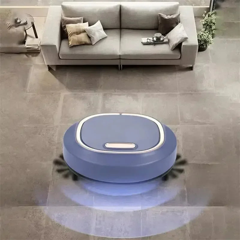 2026 New Smart Sweeping Robot Silent Vacuum Cleaner Sweep Mop Brush 3-in-1 Multi-function Intelligent Automatic Vacuum Cleaner