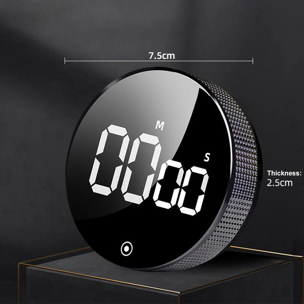 Digital Magnetic Kitchen Timer Shower Study Stopwatch Countdown Countup Timer Time Stopwatch Alarm for Classroom Cooking Fitness