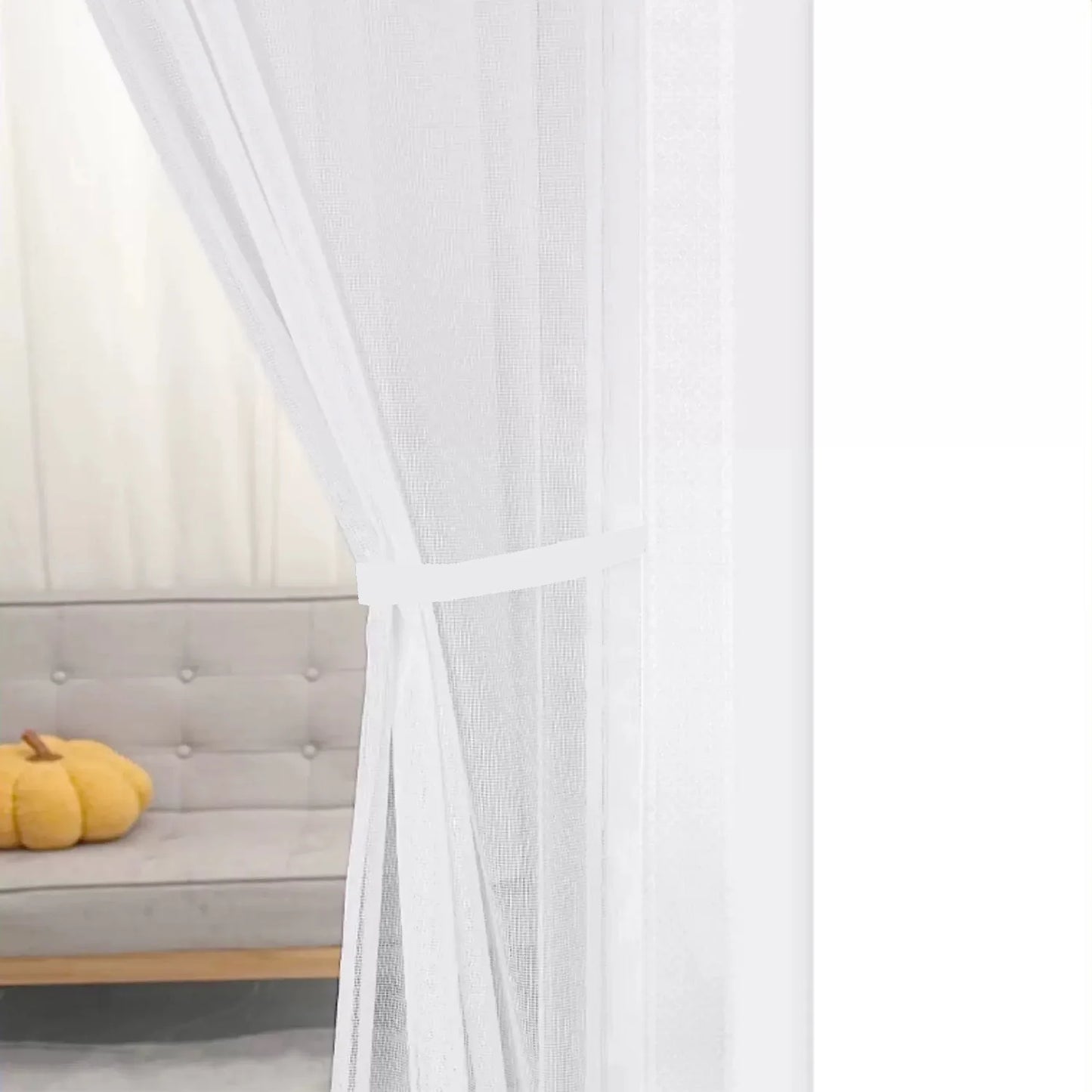 Magnetic screen door, hands-free mesh curtain, child and pet friendly, heavy-duty mosquito net, easy to install，Auto-Close