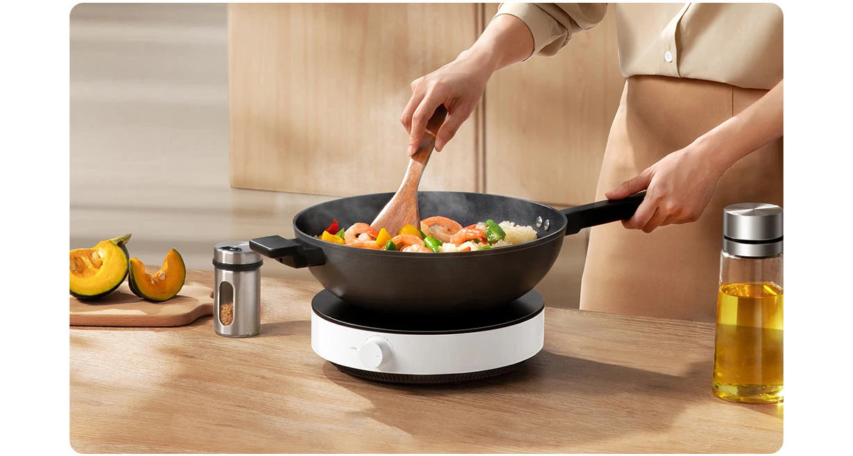 MIJIA Induction Cooktop N1,6 Gear Fire Adjustment,8 Safety Protection,Electric Induction Cookers,2100W Power,220V Voltage