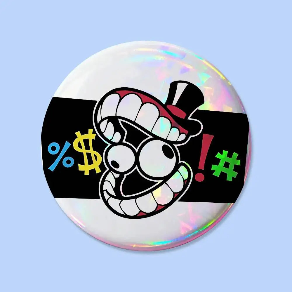 The A-Animated D-Digital Circus Badges 25 32 44 58 75 Mm Round Cosplay Pin Bag Decor Fans Collect Friends Gifts Brooch Souvenir