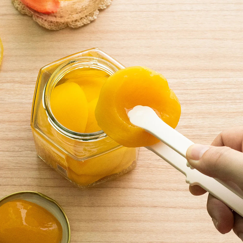 Cute Cat Paw Silicone Food Tongs Multicolor Food-Grade Kitchen Gadgets for Fruit Salad  Ice Cube Practical Kitchen Accessories