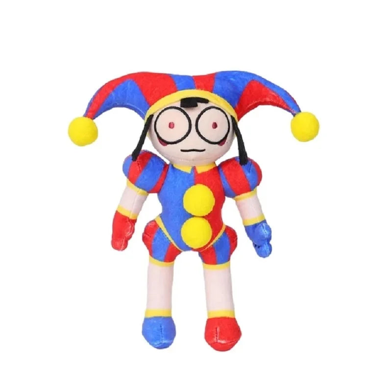 *New The Amazing Digital Circus Plush Clown Ragatha pomni Cartoon Jax Doll Joker Plush Soft Stuffed Sofa Decorate Christmas Gift