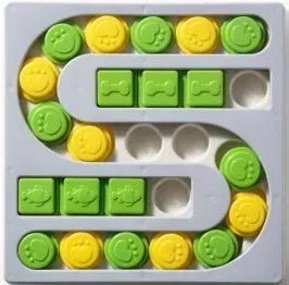 Dog Puzzle Toys Slow Feeder Interactive Increase Puppy IQ Food Dispenser Slowly Eating NonSlip Bowl Pet Cat Dogs Training Game