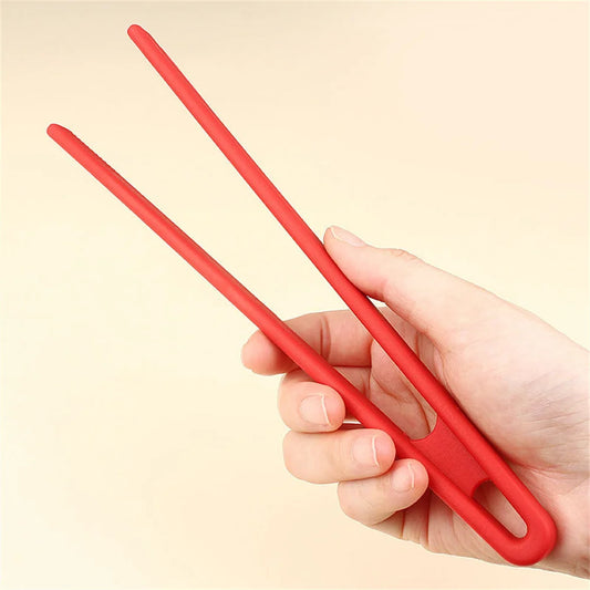 Silicone Home Kitchen Cooking Tongs Food Grade Silicone Thickened Long Handle BBQ Grill Clip Silicone Food Tong