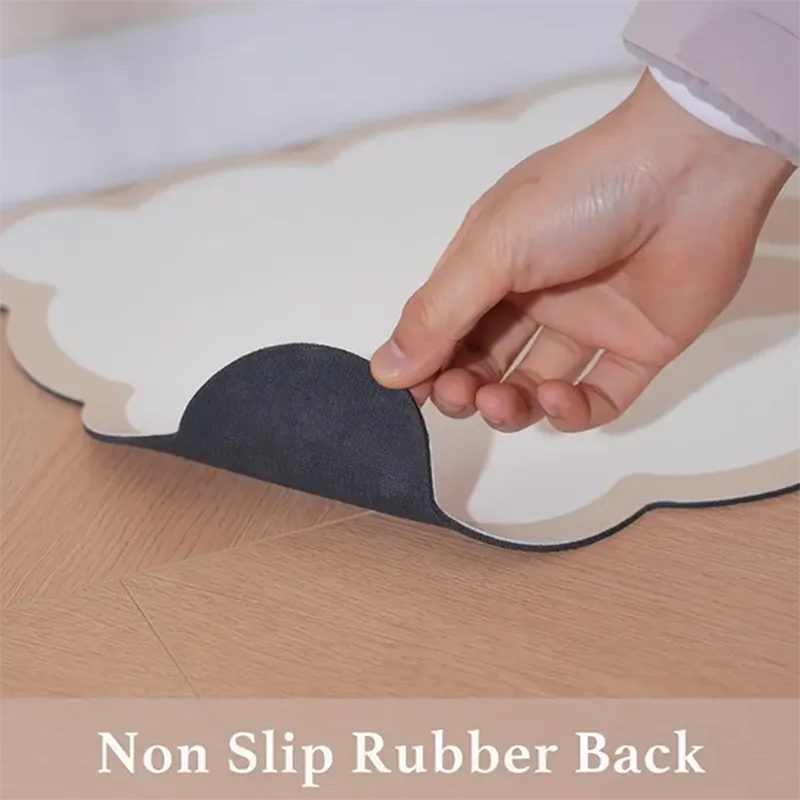 Pet Feeding Mat Absorbent Anti-Slip Dog Bowl Mat Diatomaceous Earth Pet Mats for Water and Food Bowl