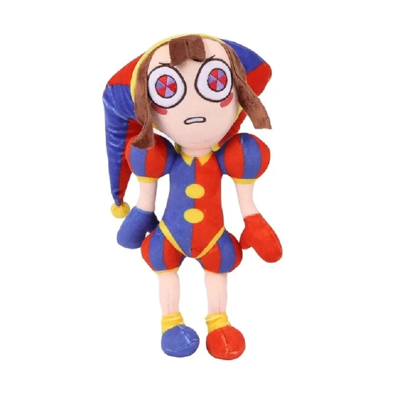 *New The Amazing Digital Circus Plush Clown Ragatha pomni Cartoon Jax Doll Joker Plush Soft Stuffed Sofa Decorate Christmas Gift