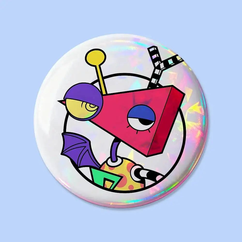 The A-Animated D-Digital Circus Badges 25 32 44 58 75 Mm Round Cosplay Pin Bag Decor Fans Collect Friends Gifts Brooch Souvenir