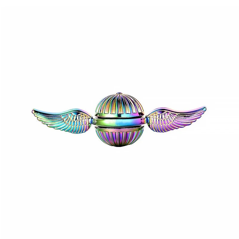 EDC Fingertip Spinning Gyroscope Fidget Spinner Anti Stress Toys for Kids & Adults Rotating Metal Orb Desktop Stress Relief Toy