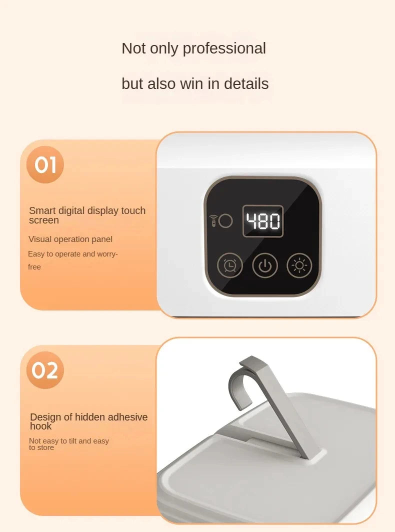 HOMEFISHMultifunctional Dryer Electric Clothes Home Cabinet Floor Machine Dryers Warm Air Dryer With Timing Home with Remote