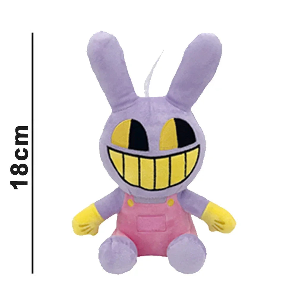 ///New Styles The Amazing Digital Circus Pomni Jax Plush Toy Anime Cute Theater Rabbit Doll Cartoon Clown Christmas Kids Gifts