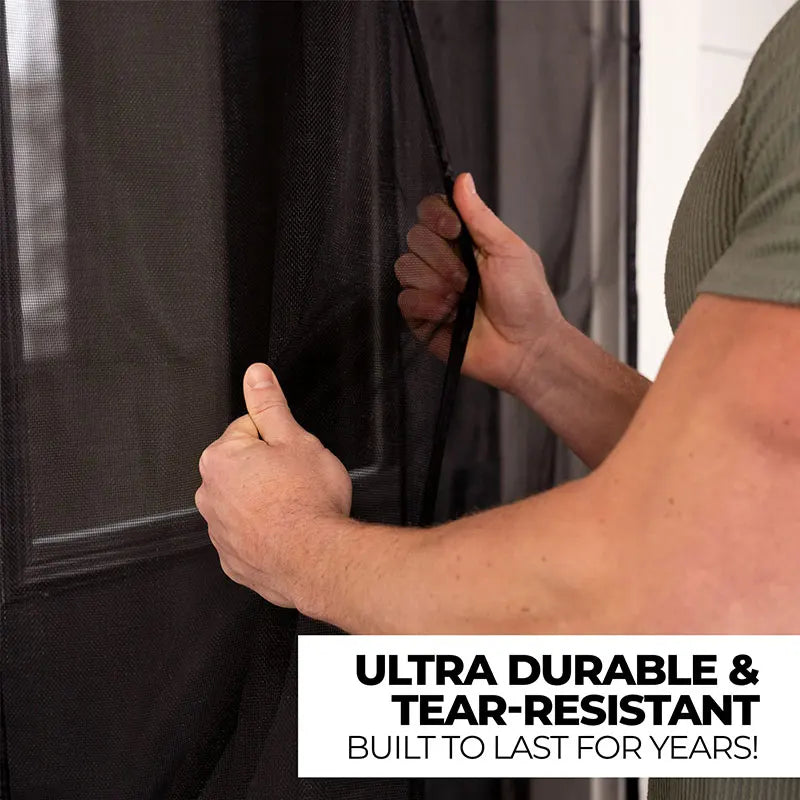 DTGJ Magnetic Door Screen Mosquito Net Custom Size Summer Anti insect Mesh Automatic Closing Curtain Applicable to glass doors